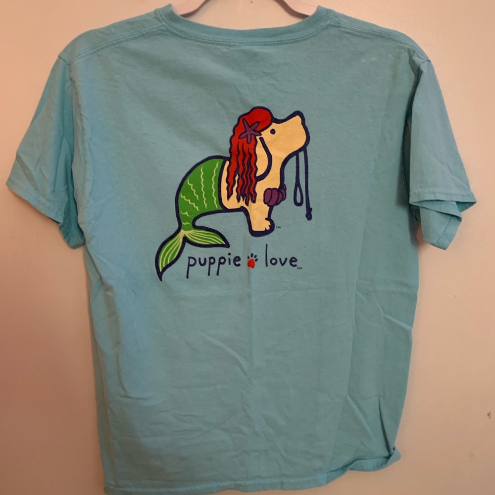 Light blue basic tee - Picture 2 of 2